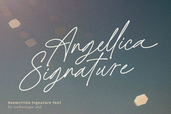 Angellica Signature: A Font for Business Elegance