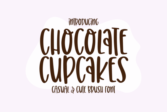 Chocolate Cupcakes Font for Creative Projects