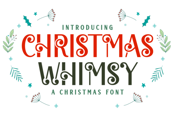 Christmas Whimsy: A Festive Font for Campaigns