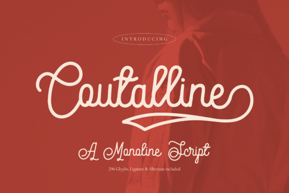 Coutalline: A Stylish Script Font