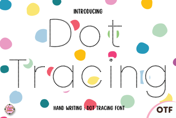 Dot Tracing Font for Bold Campaigns