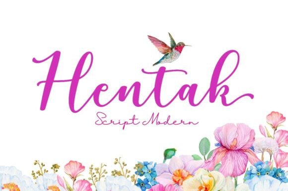 Hentak: A Script Font for Business Branding