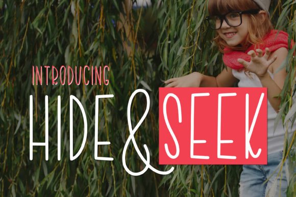 Hide Seek: A Playful Font for Business Branding