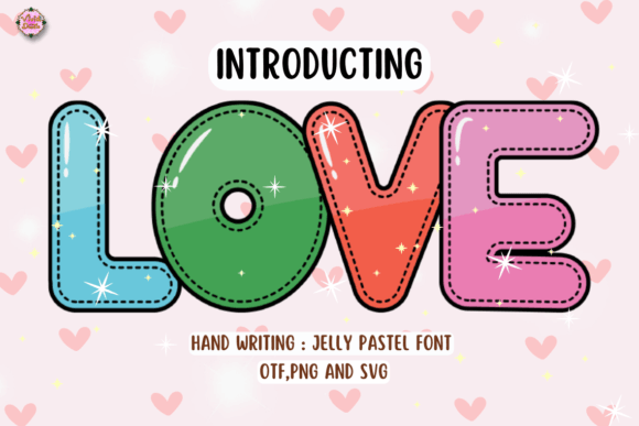 Jelly Pastel Font for Web Design