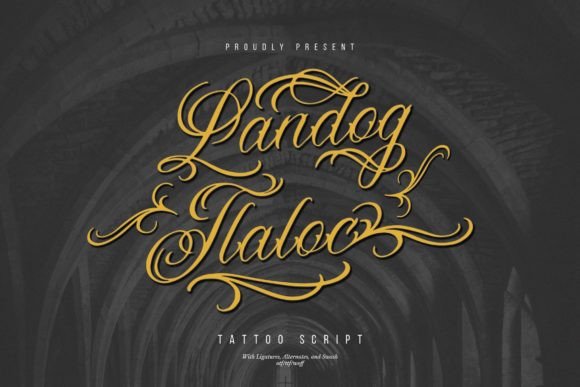 Landog Tlaloc Font for Editorial Design