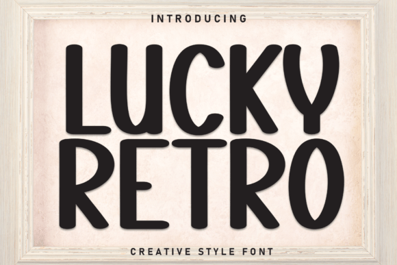Lucky Retro Font for Web Design