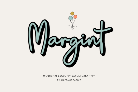 Margint: A Modern Script Font for Web Design