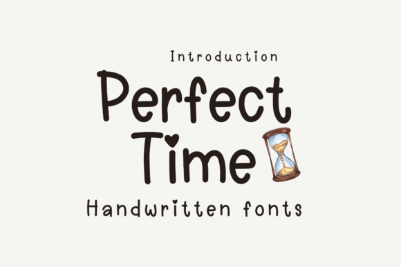 Perfect Time Font for Web Design
