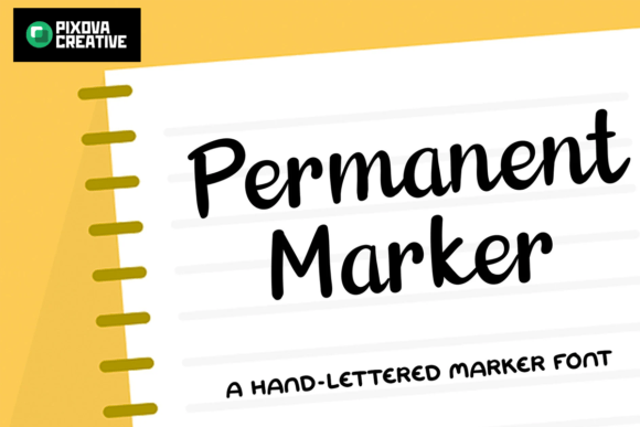 Permanent Marker Font for Bold Branding