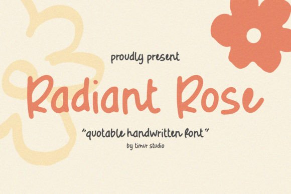 Radiant Rose Font Review