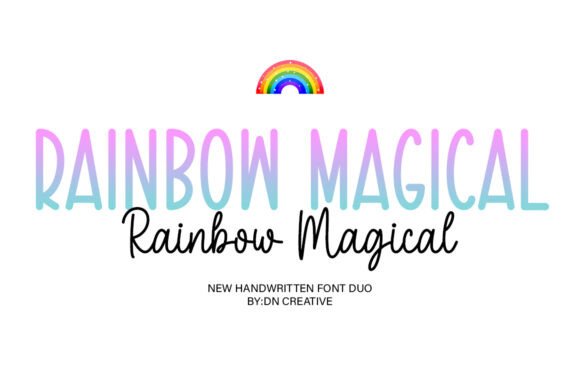 Rainbow Magical Duo Font