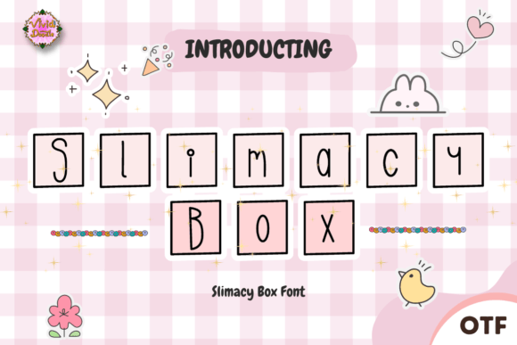 Slimacy Box Font for Web Design