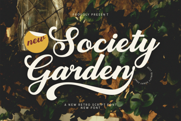 Society Garden Font Review
