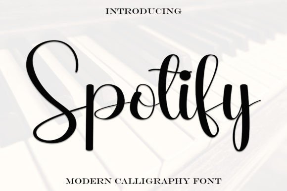Spotify Font: Trendy Handwritten Typeface