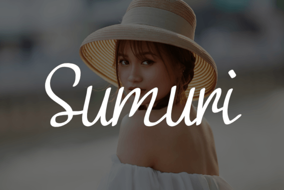 Sumuri: A Script Font for Elegant Design