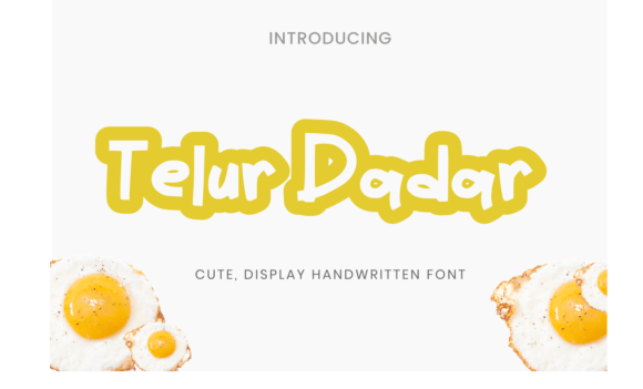 Telur Dadar: A Charming Script Font