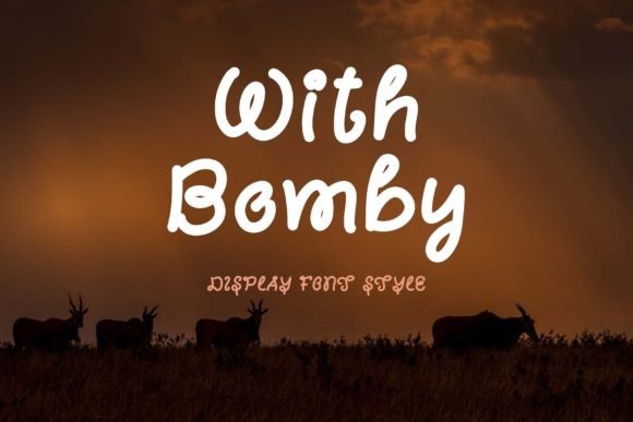 With Bomby: A Handwritten Font for Creative Brands