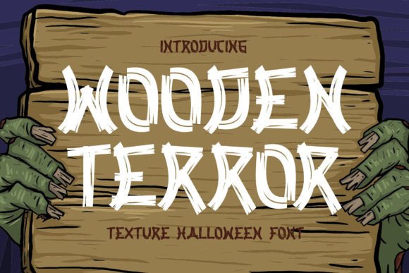 Wooden Terror Font